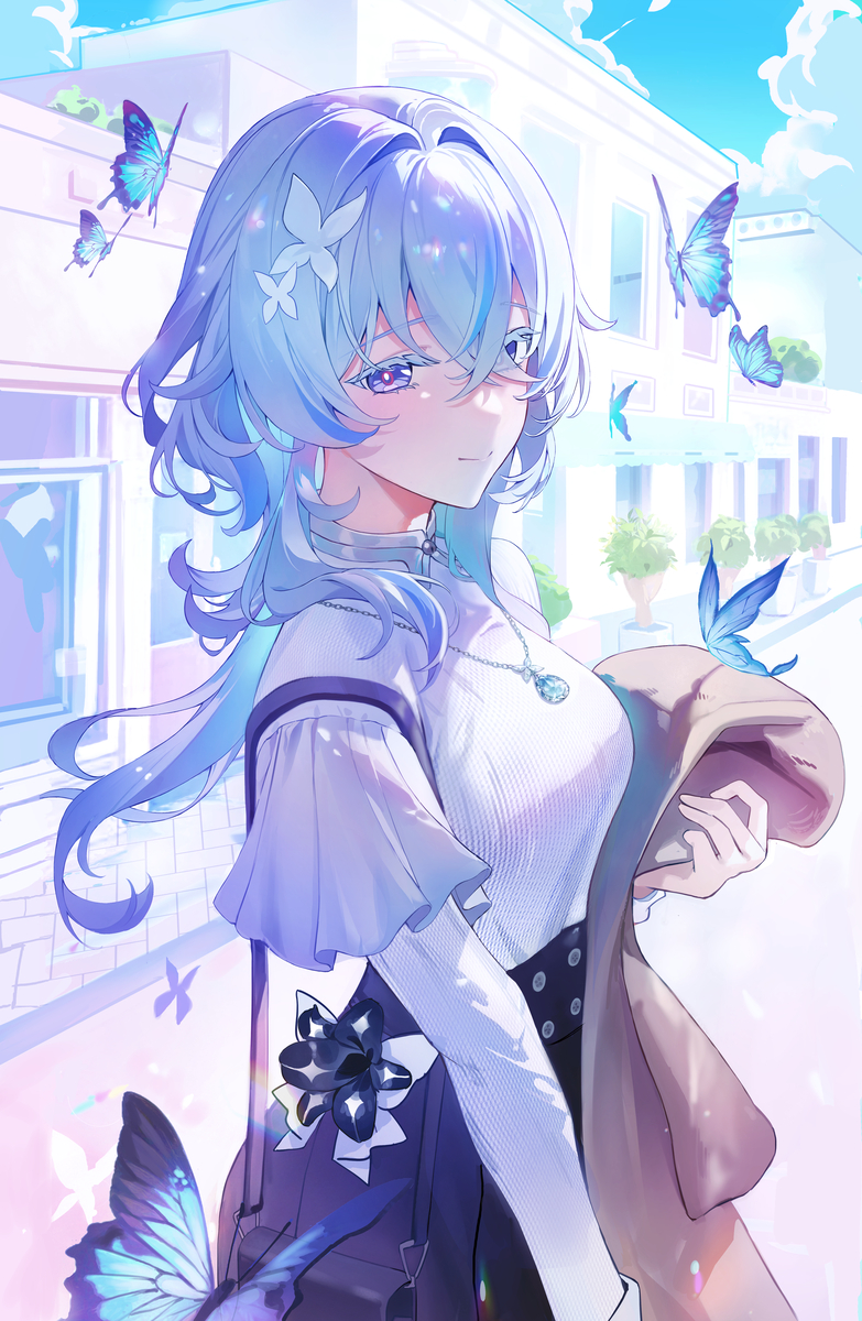 This is a pixiv picture whose title is Shorekeeper.