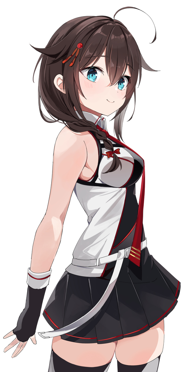 This is a pixiv picture whose title is 時雨改三.