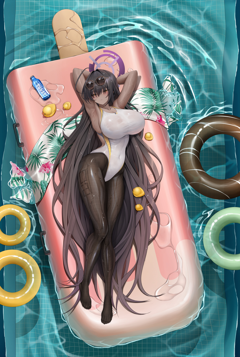 This is a pixiv picture whose title is 🌊.