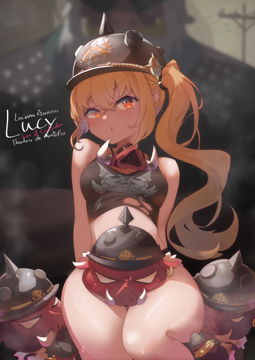 This is a pixiv picture whose title is Lucy 🐷.