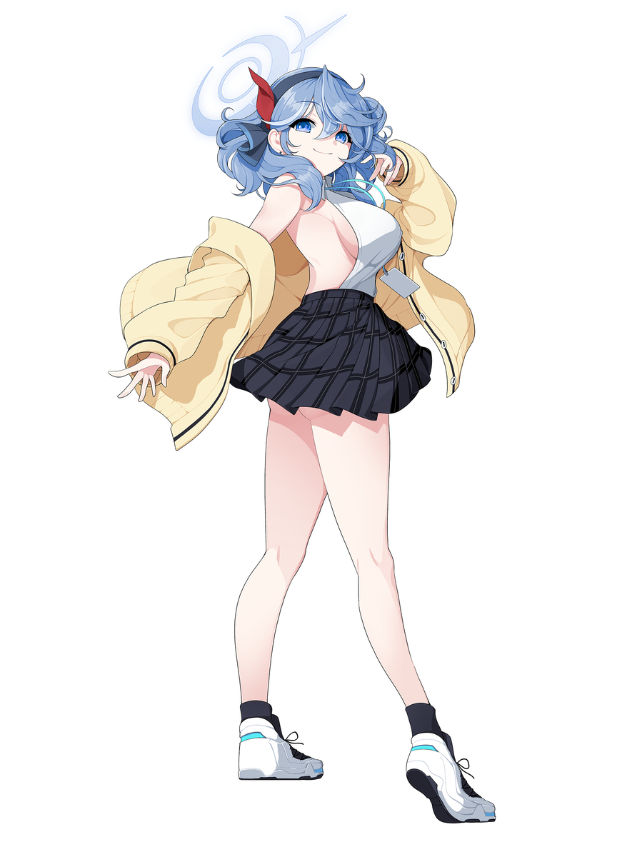 This is a pixiv picture whose title is アビドス高等学校+天雨アコ ( 呼吸可能バージョン).
