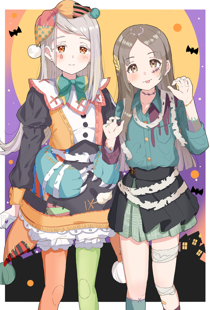 This is a pixiv picture whose title is ハロウィンちなひろ.