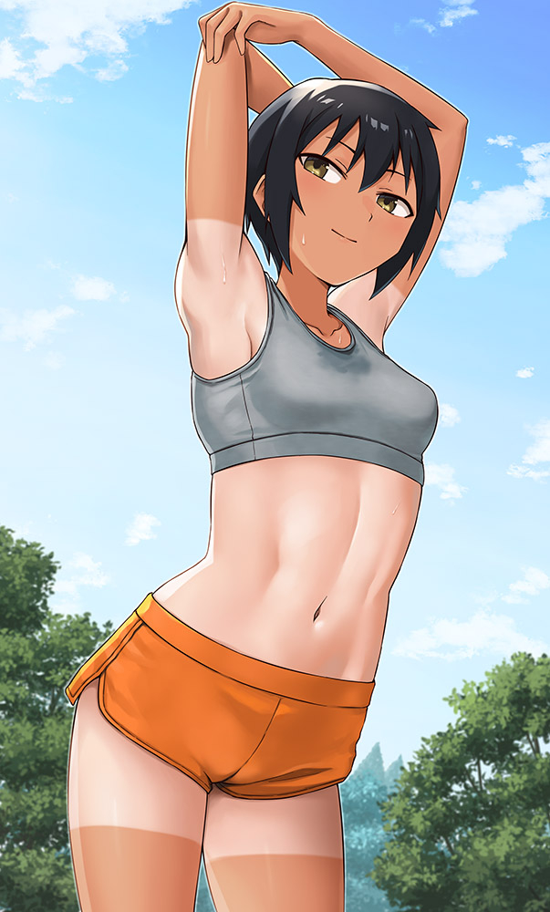 This is a pixiv picture whose title is もう一周いこ.