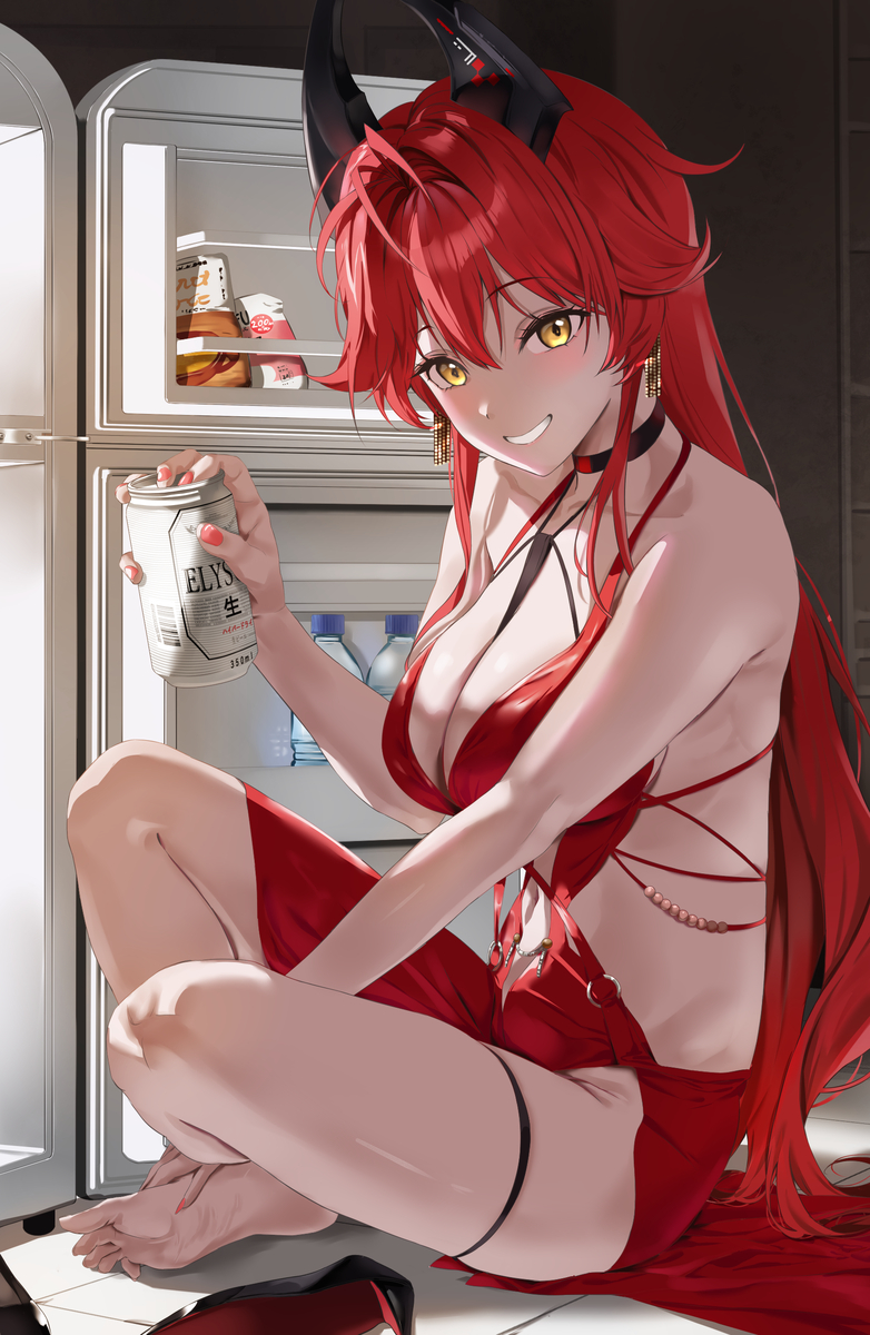 This is a pixiv picture whose title is 二人で飲みなおそうぜ.