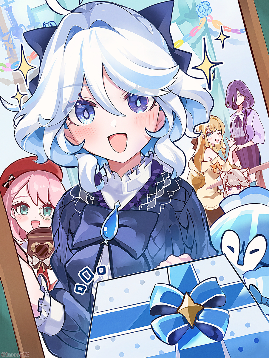This is a pixiv picture whose title is ｢僕に誕生日プレゼント！？✨️｣.