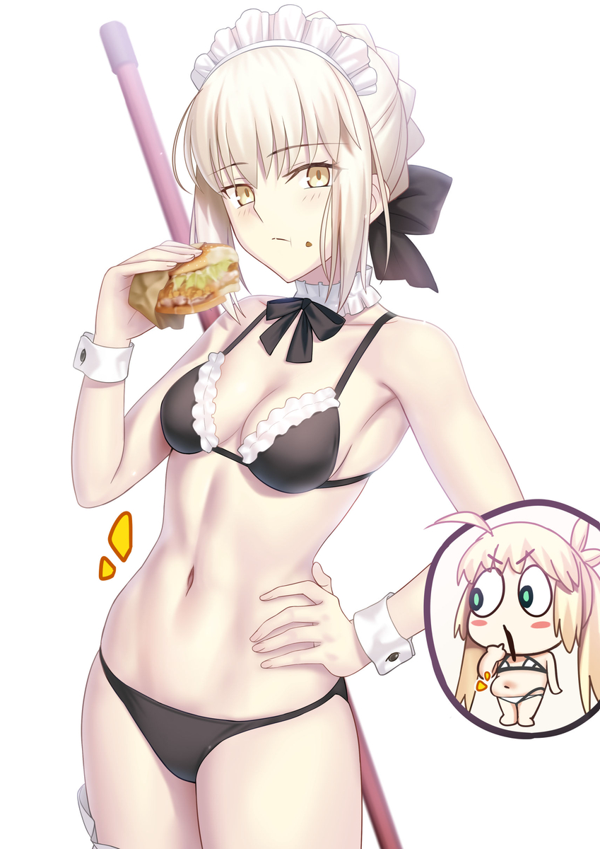 This is a pixiv picture whose title is 😲🖤.