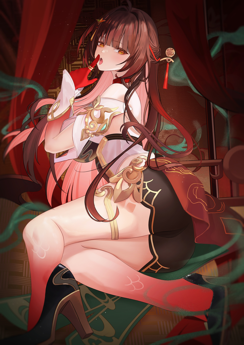 This is a pixiv picture whose title is 霊砂.