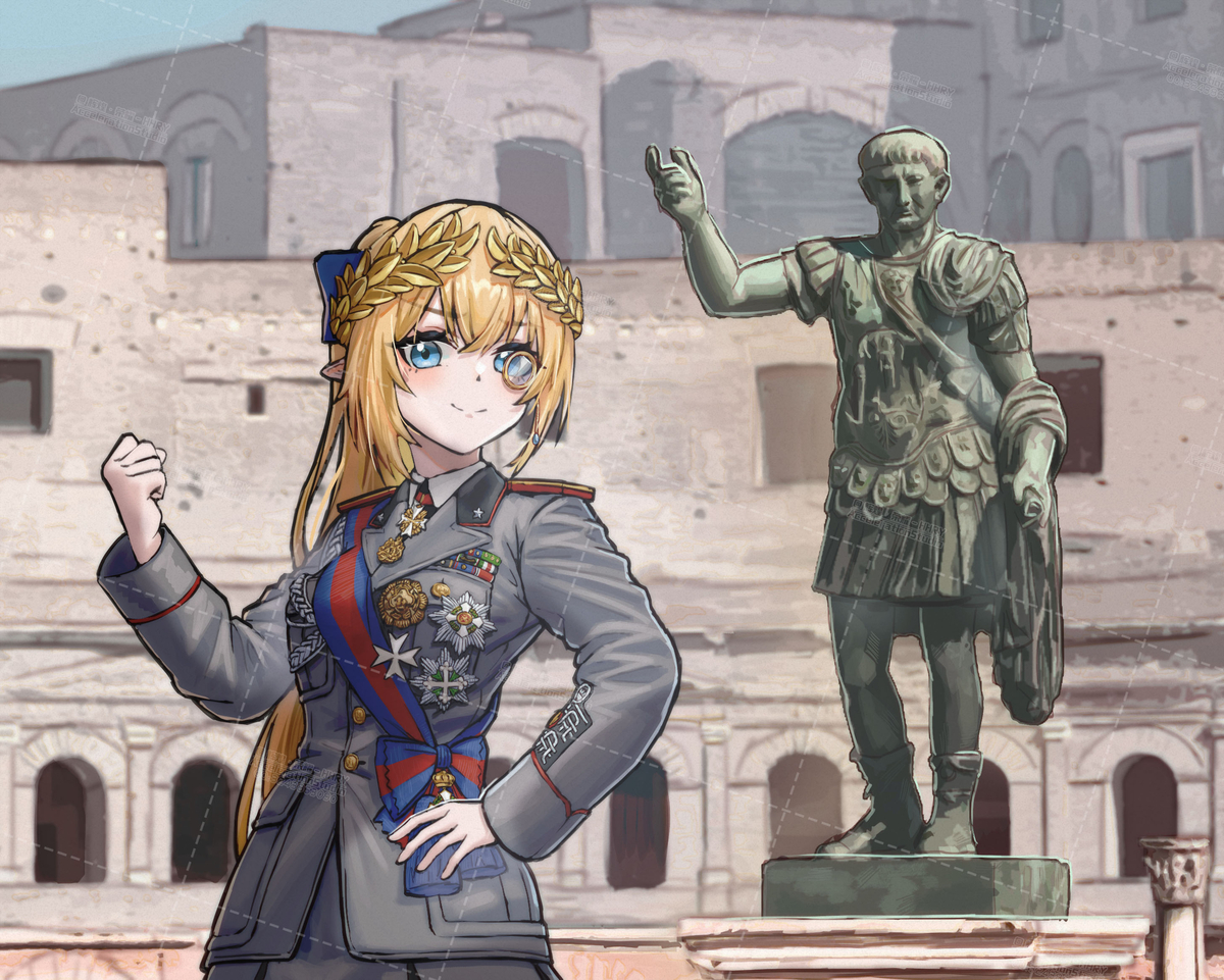 This is a pixiv picture whose title is Primo Maresciallo dell'Impero II.