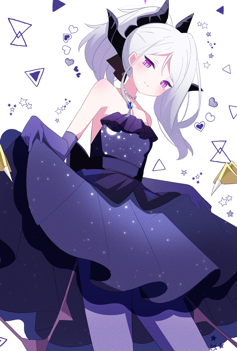 This is a pixiv picture whose title is ドレスヒナ.