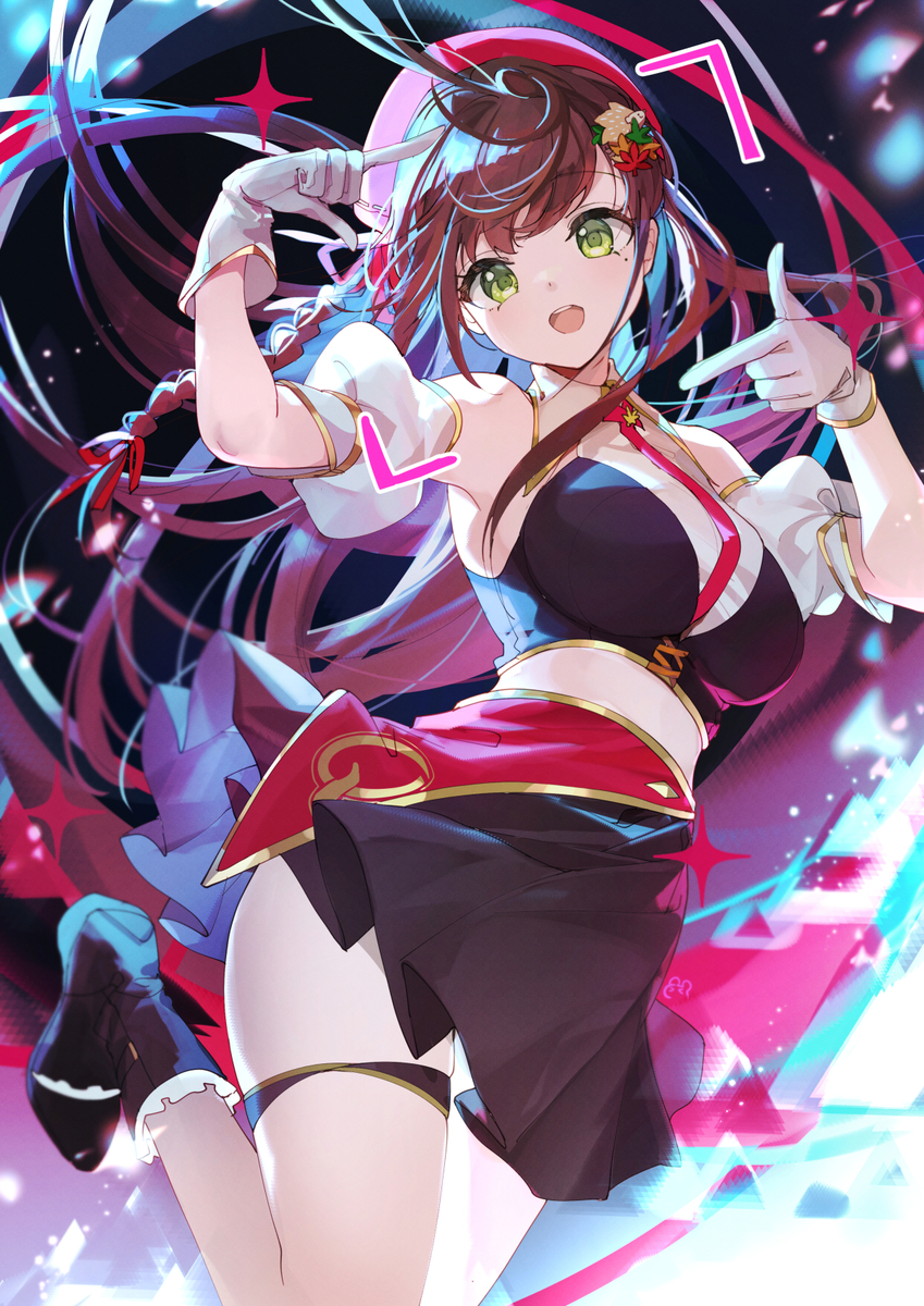 This is a pixiv picture whose title is 撮って！.