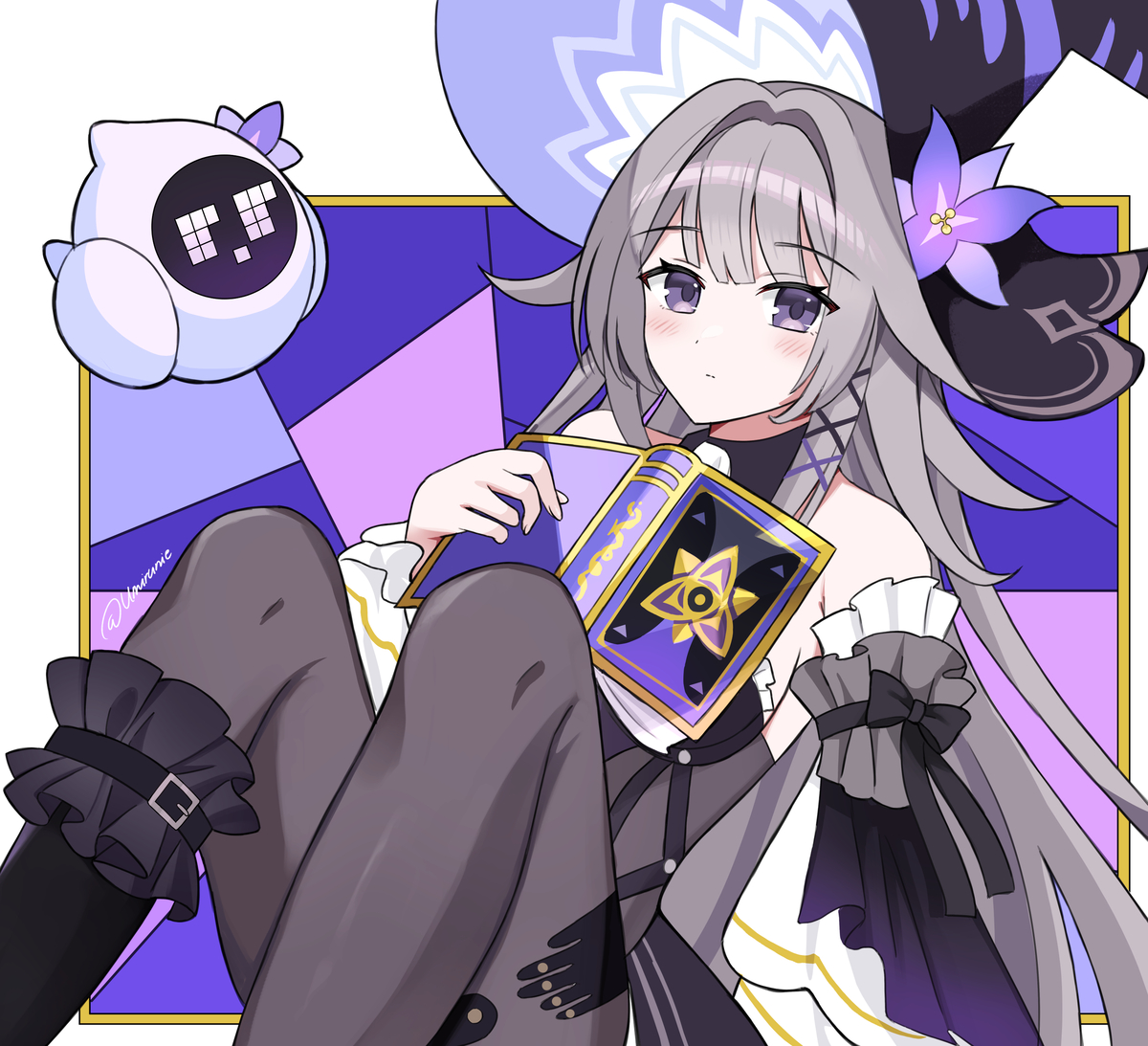 This is a pixiv picture whose title is Herta.