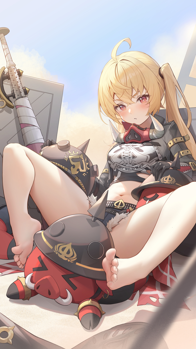 This is a pixiv picture whose title is 露西.