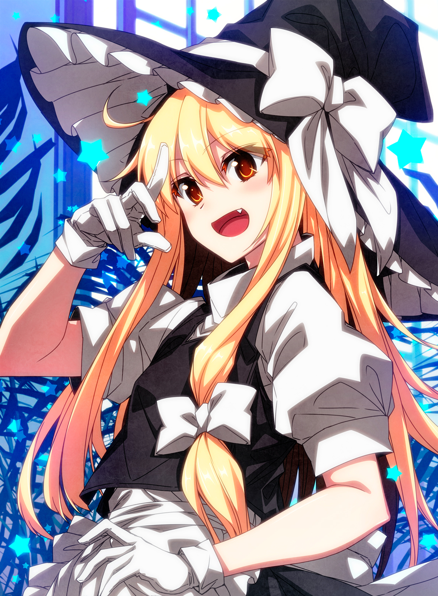 This is a pixiv picture whose title is 霧雨魔理沙.
