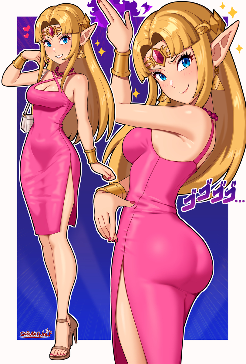 This is a pixiv picture whose title is Party Night Zelda.