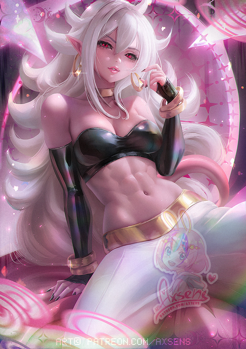 This is a pixiv picture whose title is 人造人間21号 悪 / Android 21 (Evil).