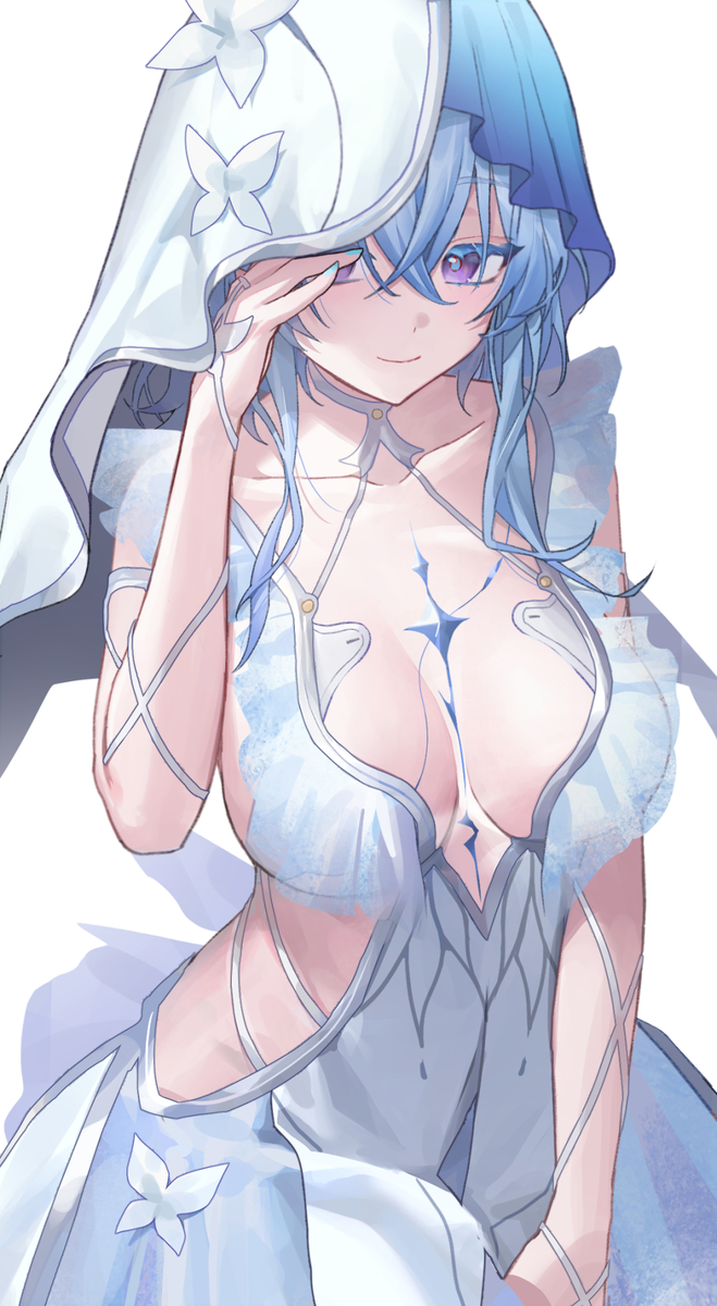 This is a pixiv picture whose title is Shorekeeper.
