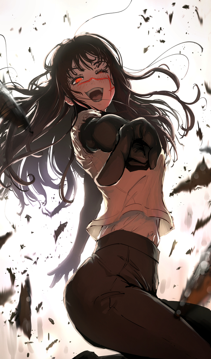 This is a pixiv picture whose title is 戦争の悪魔.