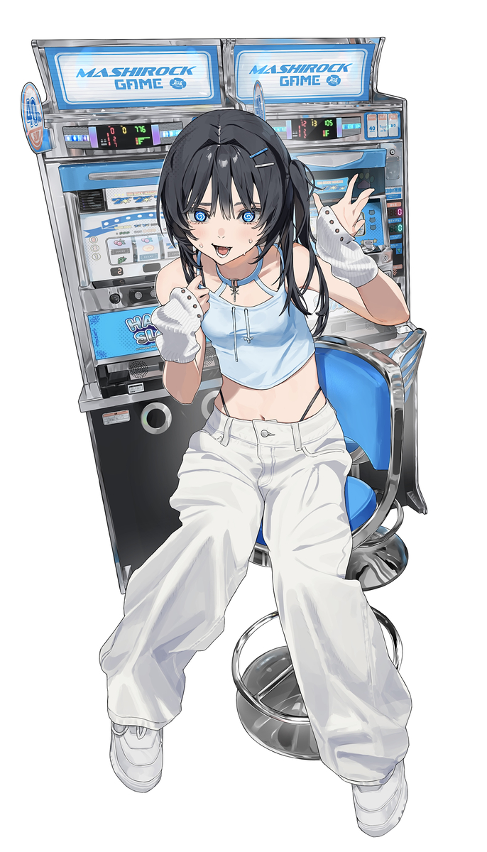This is a pixiv picture whose title is 背水の陣.