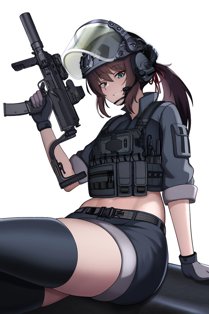 This is a pixiv picture whose title is 🟨Termi-chan🟨.
