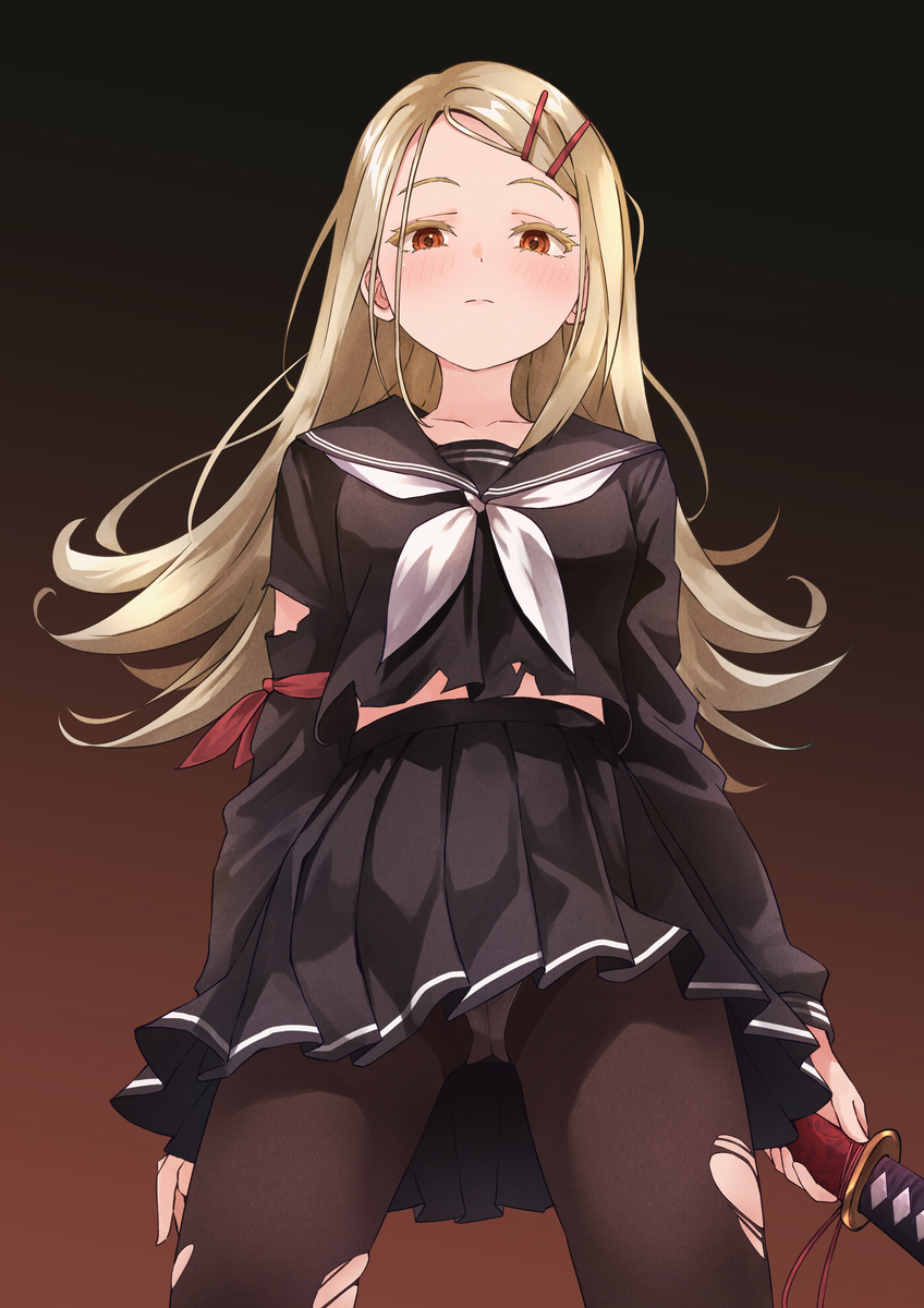 This is a pixiv picture whose title is ダークセーラー篠澤広.