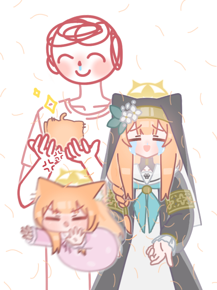 This is a pixiv picture whose title is nyo!!.