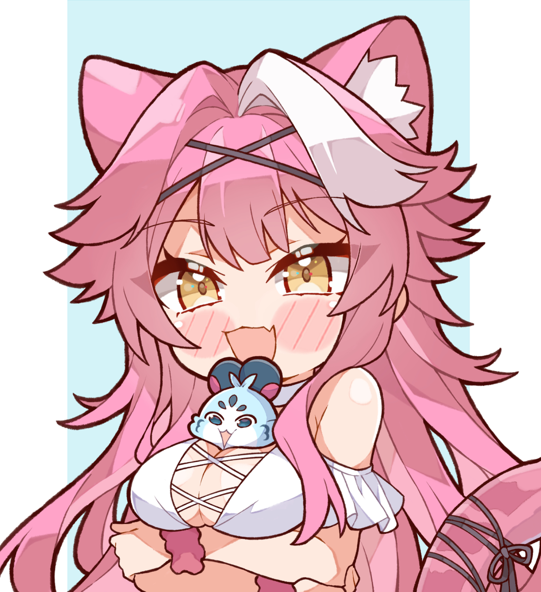 This is a pixiv picture whose title is Squish.