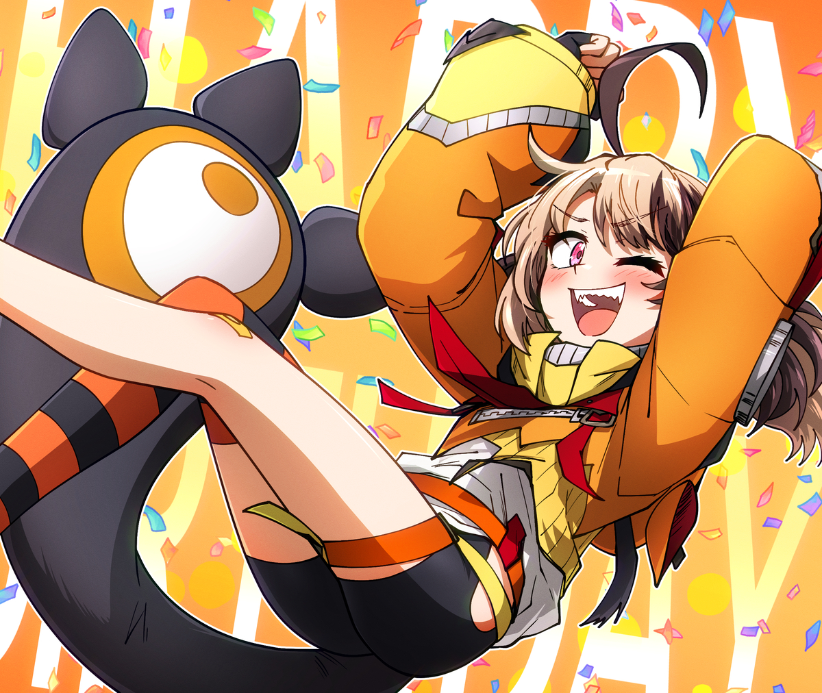 This is a pixiv picture whose title is 지지 생일.