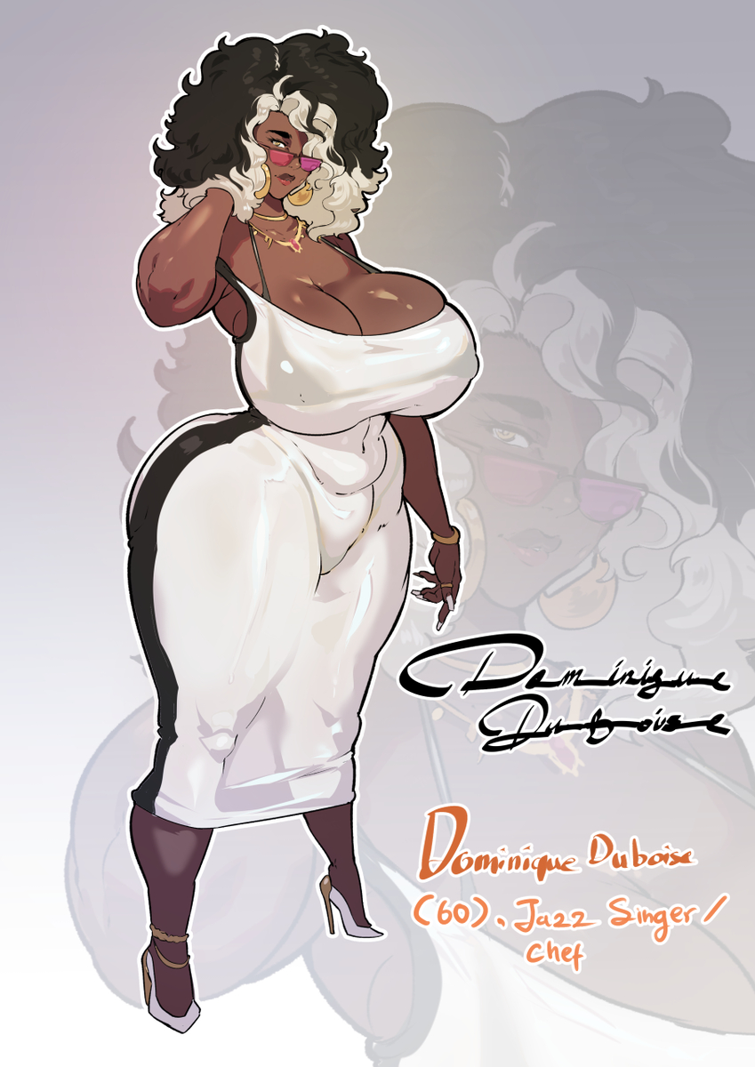 This is a pixiv picture whose title is Dominique.