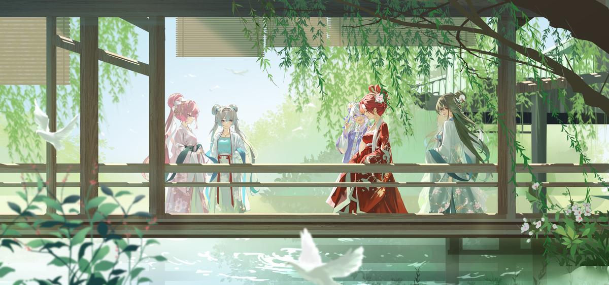 This is a pixiv picture whose title is 崩坏3八周年发糖.