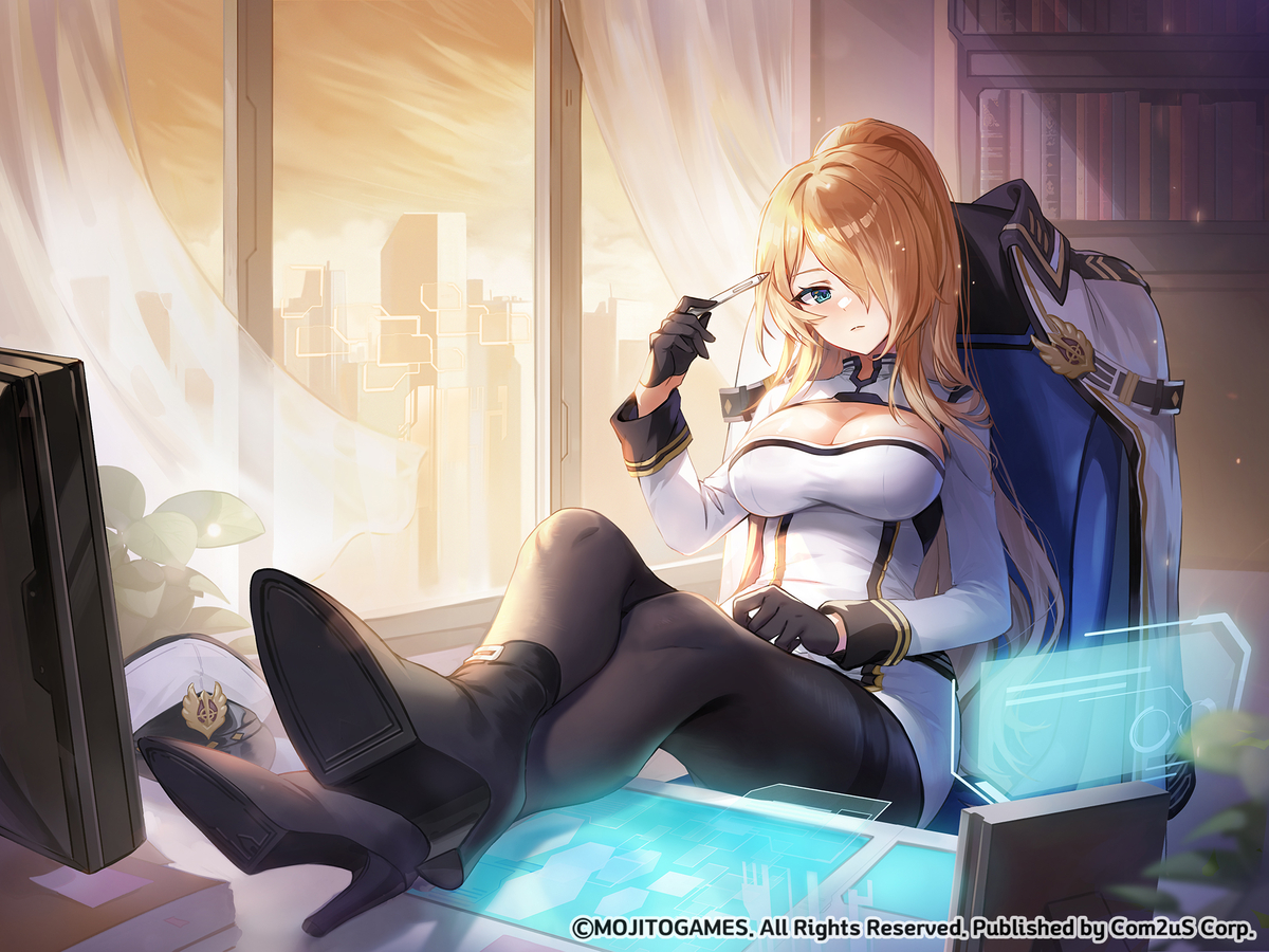 This is a pixiv picture whose title is 【お仕事】Starseed: Asnia Trigger.