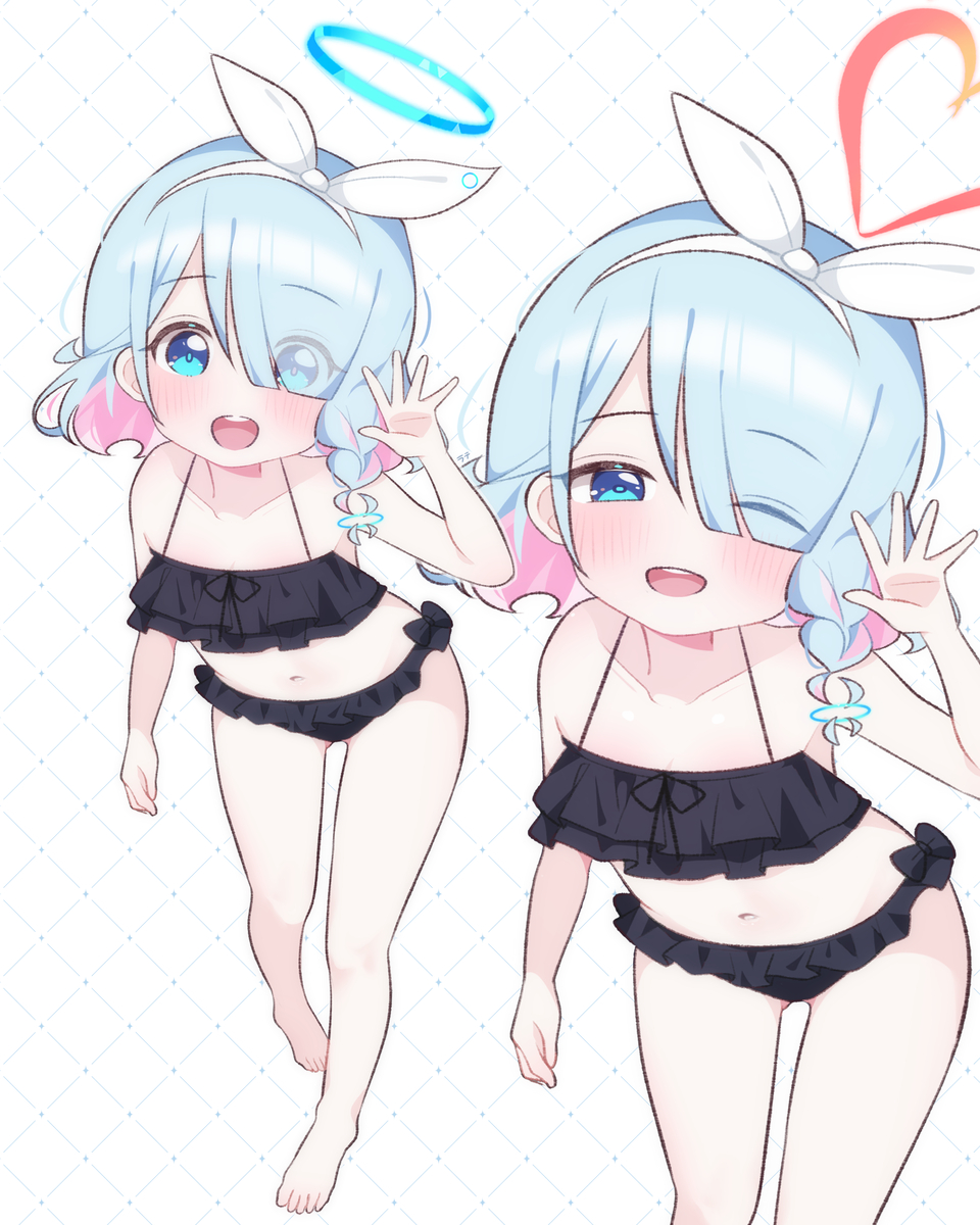This is a pixiv picture whose title is アロナちゃん.