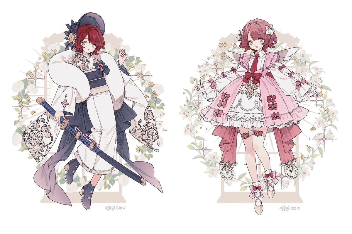 This is a pixiv picture whose title is ❤️cm❤️.