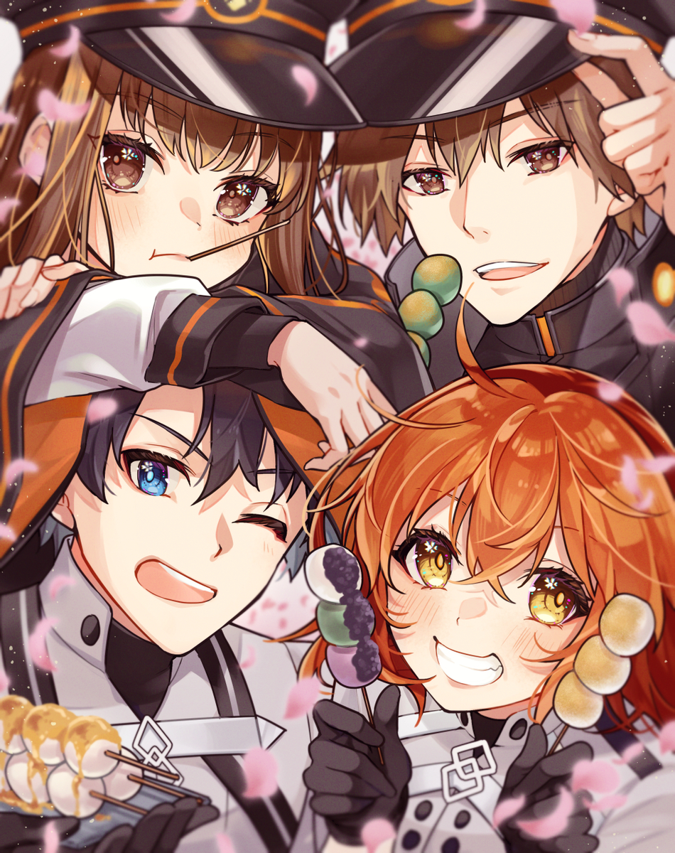 This is a pixiv picture whose title is 🌸🍡🌸.