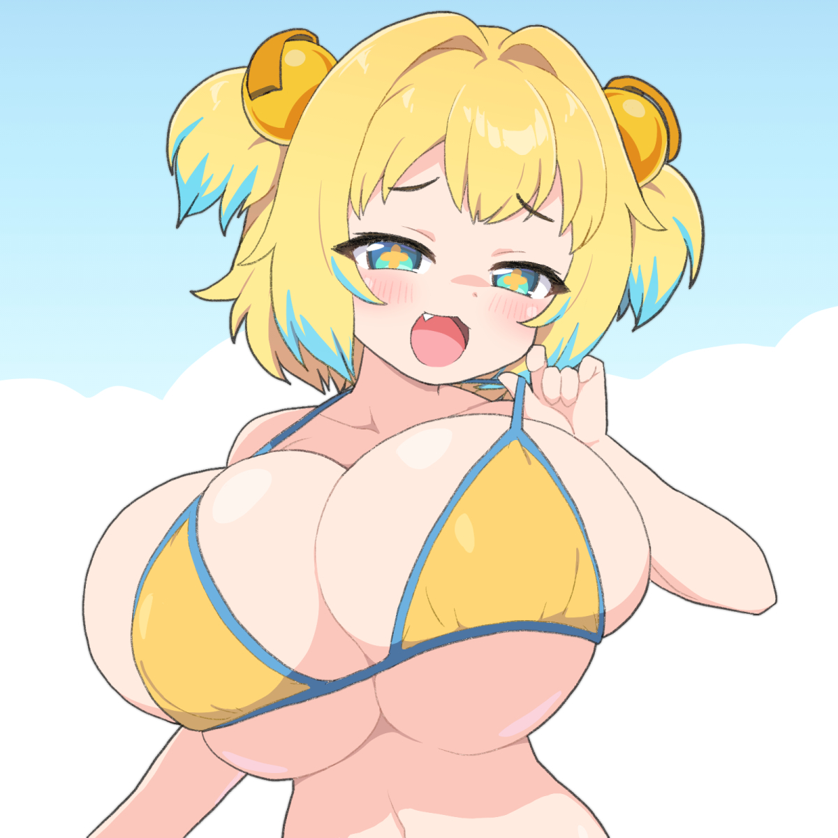 This is a pixiv picture whose title is パイにゃん.