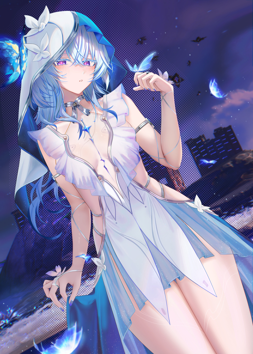 This is a pixiv picture whose title is 守岸人.