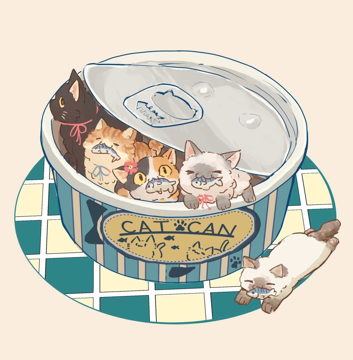 ねこねこ缶?? - Page 1