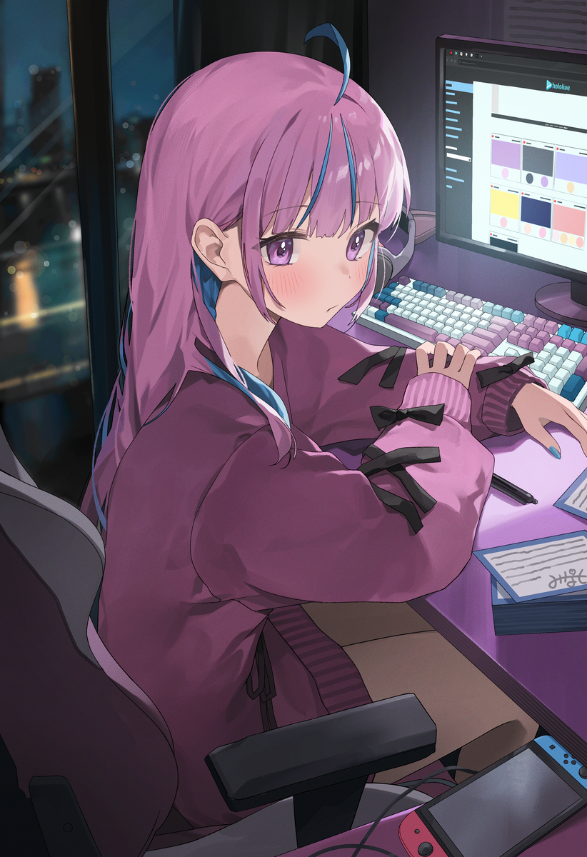 This is a pixiv picture whose title is 「ちょっと休憩...」.