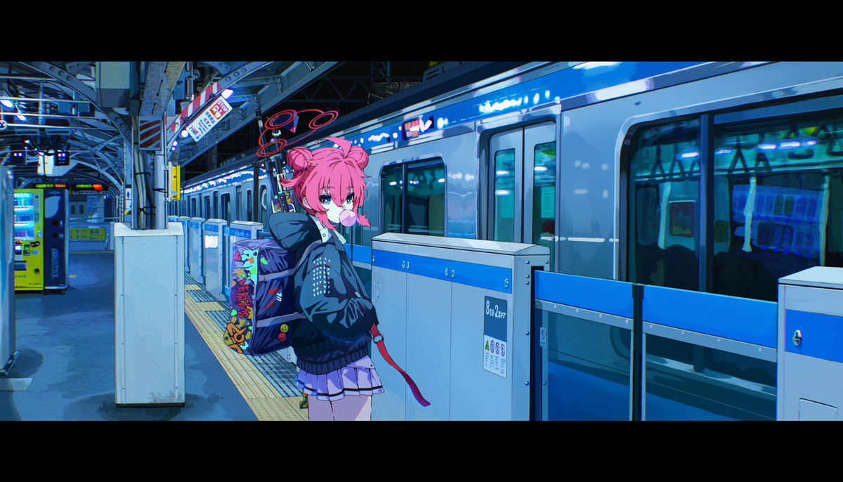This is a pixiv picture whose title is マキ.