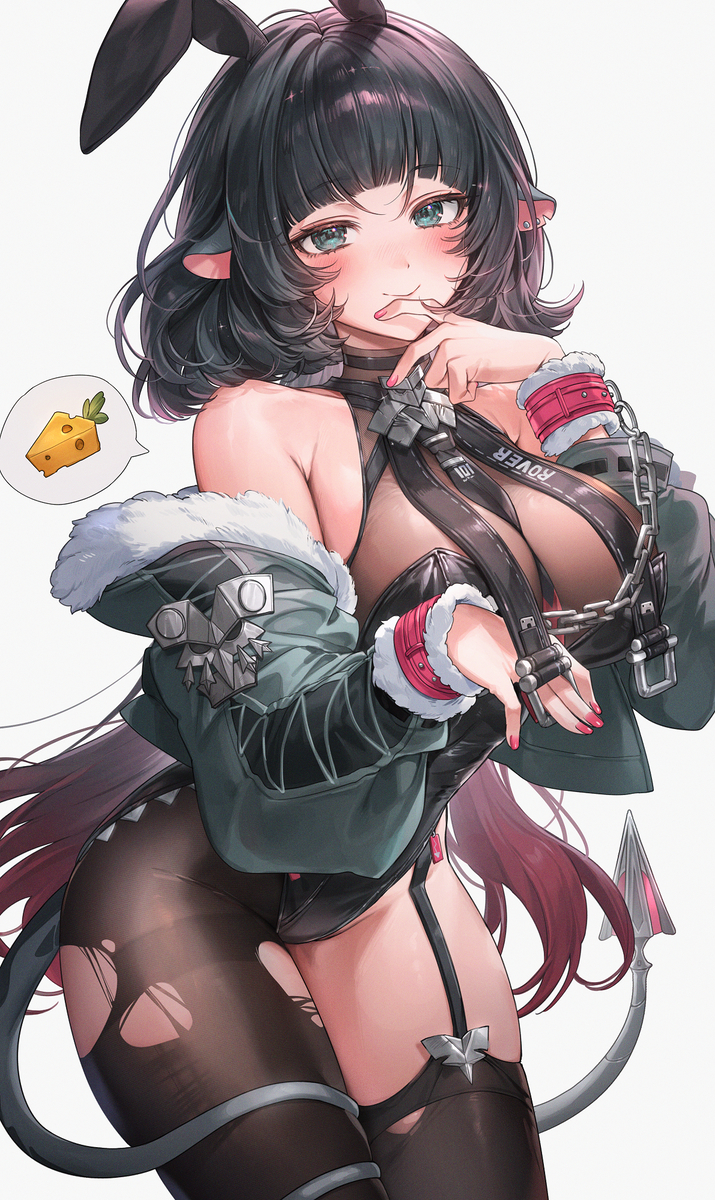 This is a pixiv picture whose title is 🐭🧀.