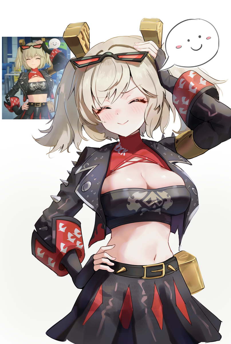 This is a pixiv picture whose title is >u<.