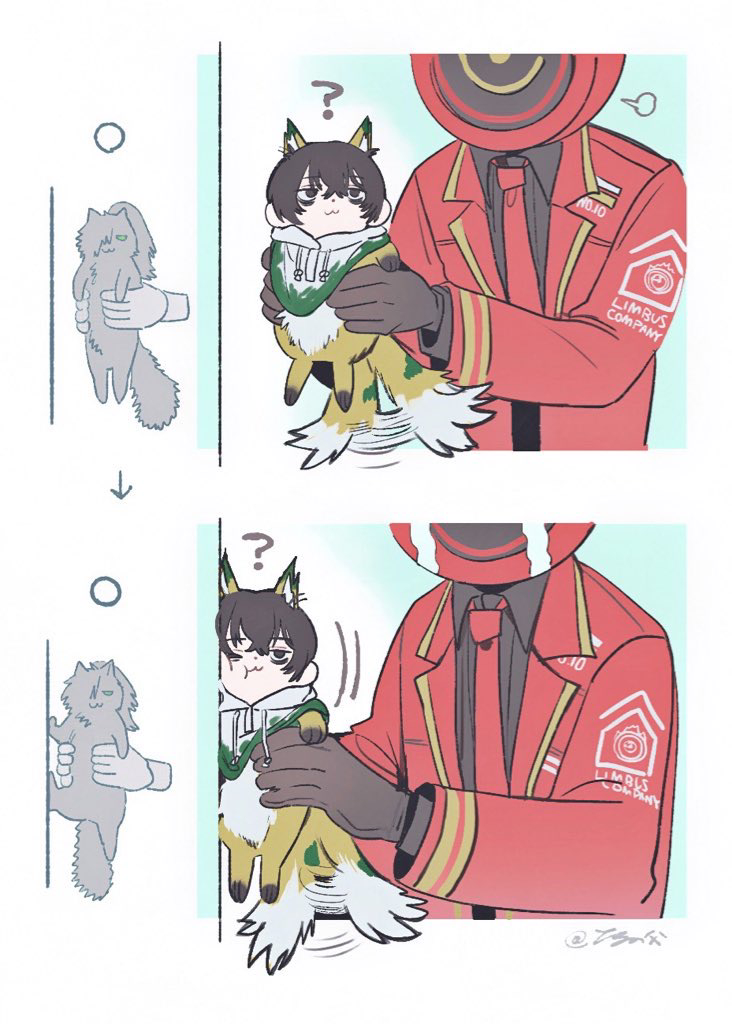 This is a pixiv picture whose title is リンバスの二次創作まとめ.