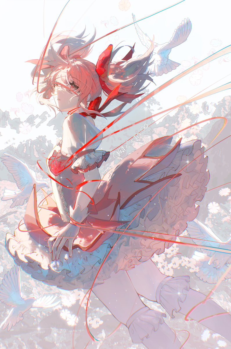 This is a pixiv picture whose title is 于此坠落.