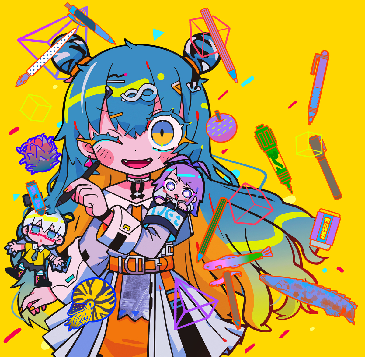 This is a pixiv picture whose title is 効果を2倍に上げるイラスト学習法.