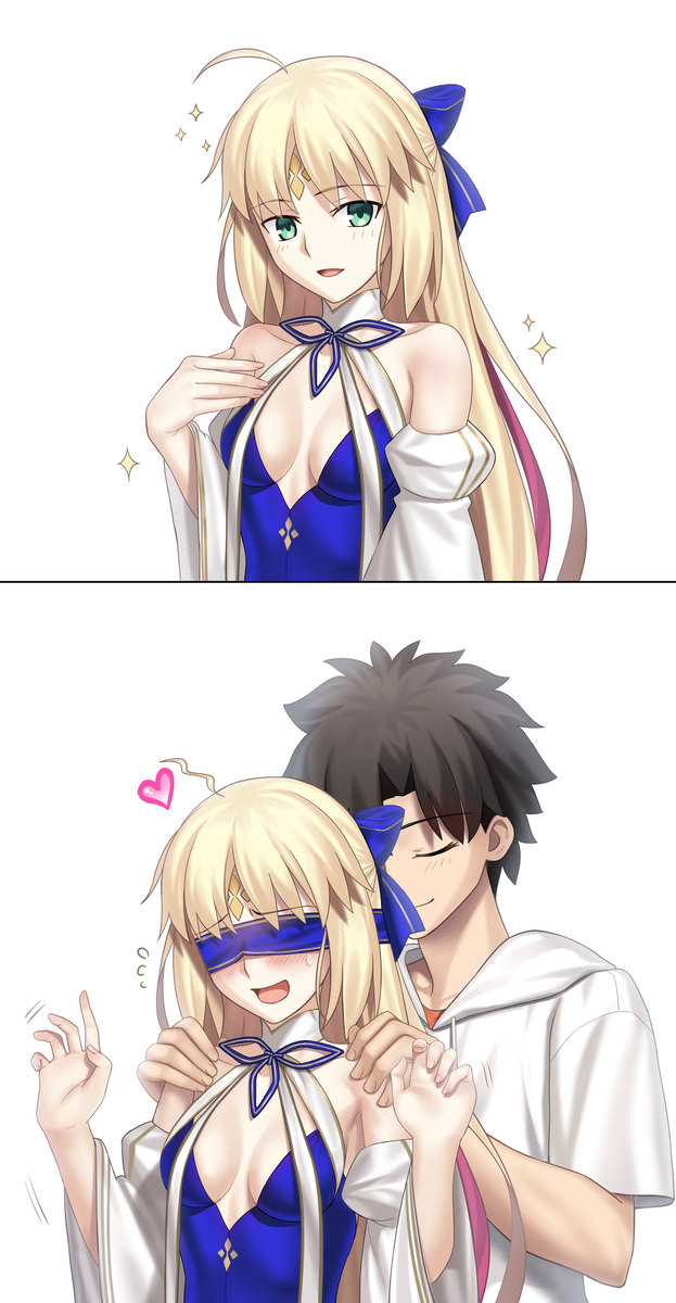 This is a pixiv picture whose title is play with A·A💙😏.