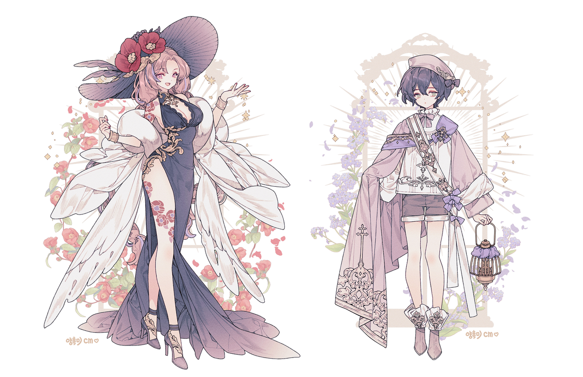 This is a pixiv picture whose title is 🎁cm🎁.