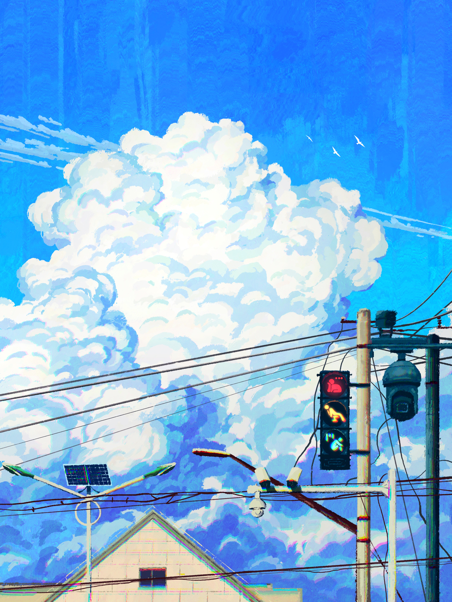 This is a pixiv picture whose title is cloud.