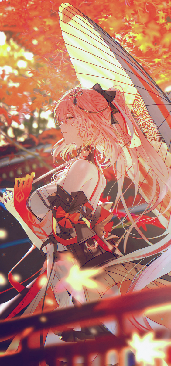 This is a pixiv picture whose title is 長離.