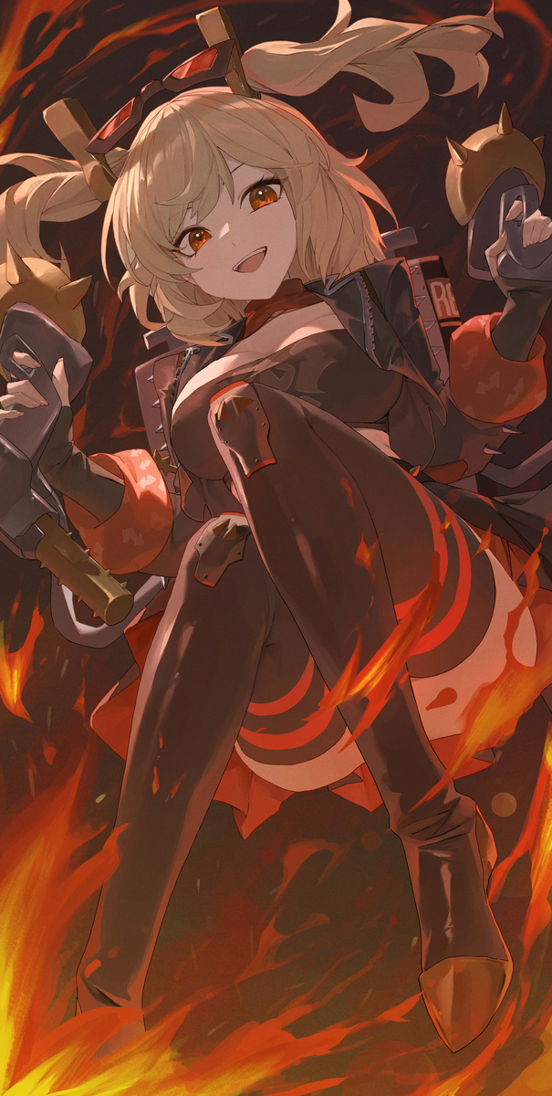 This is a pixiv picture whose title is BURNICE WHITE.
