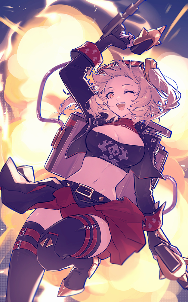 This is a pixiv picture whose title is 🔥.