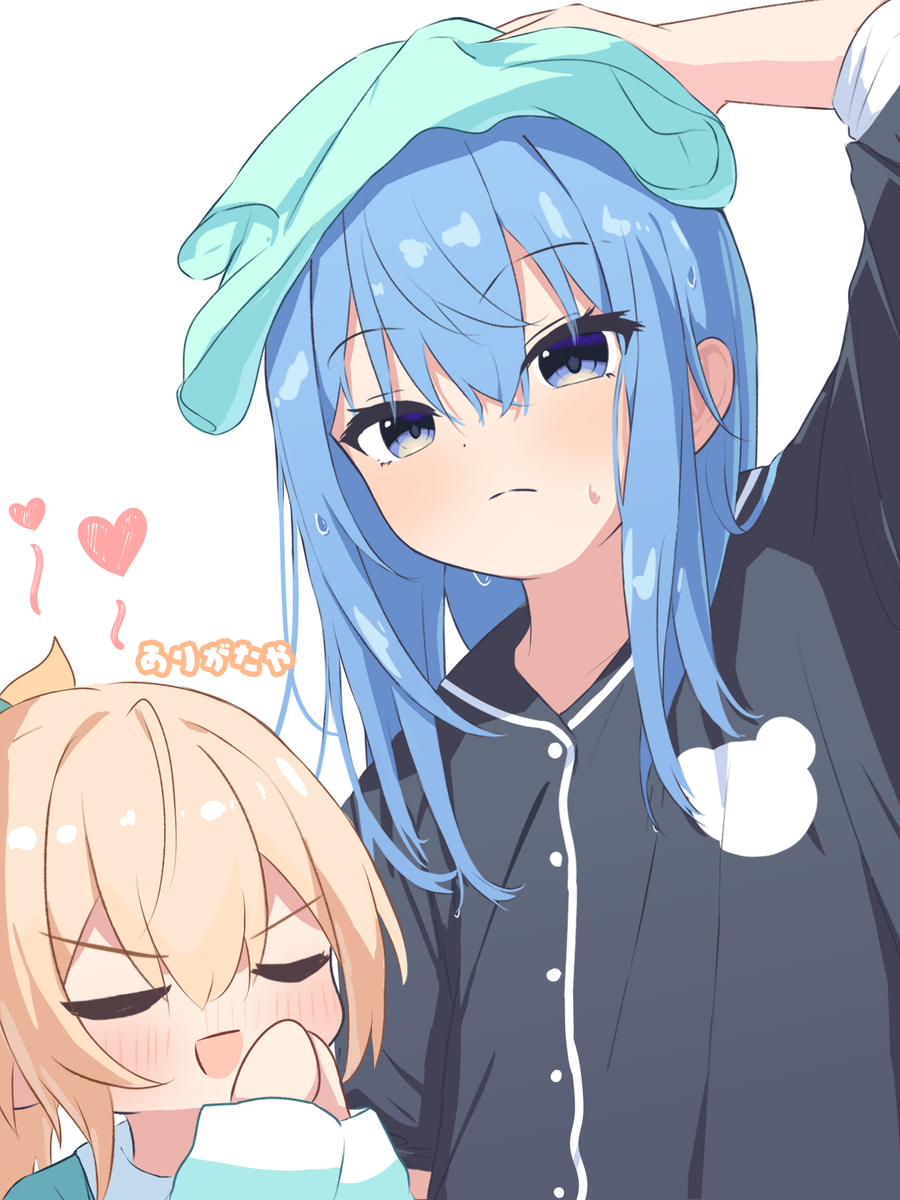 This is a pixiv picture whose title is お風呂あがり姿を崇めるござるさん.